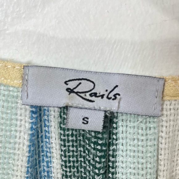 Rails Anthropologie Becca Cusco Stripe Dress SZ Small - Picture 6 of 16